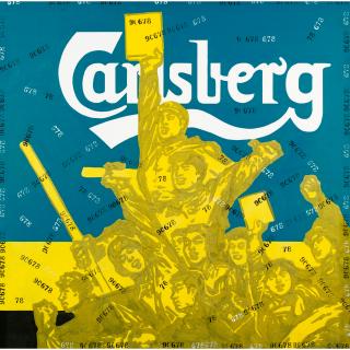 Wang Guangyi - Great Criticism Series: Carlsberg