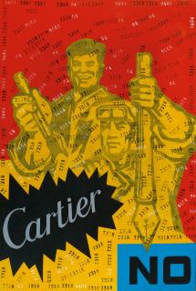 Wang Guangyi - Great Criticism Series - Cartier