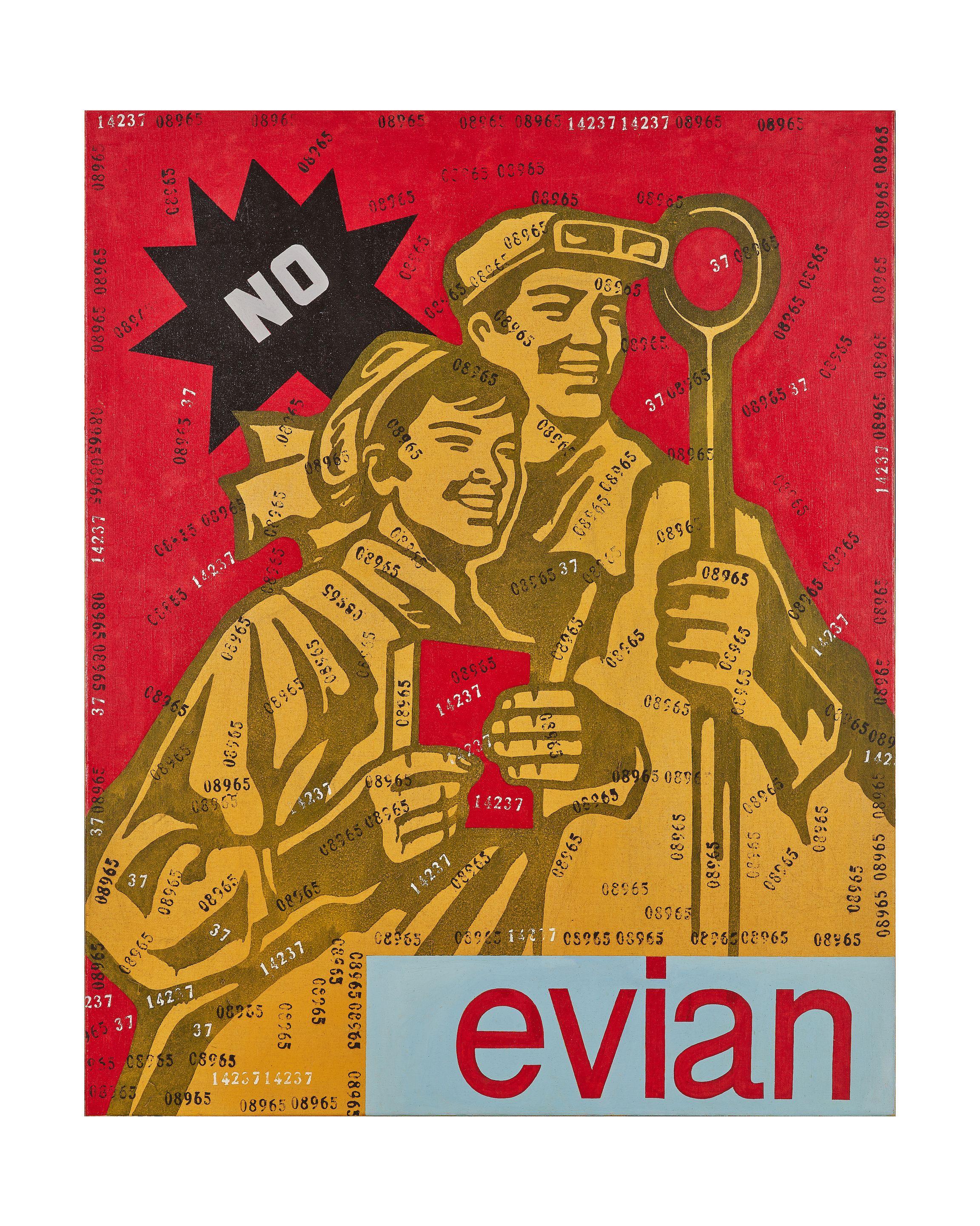 Wang Guangyi - Great Criticism Series: Evian