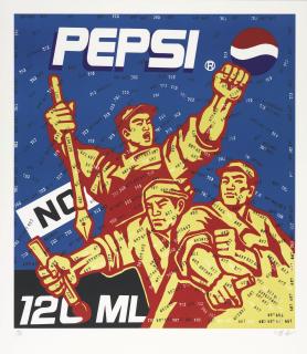 Wang Guangyi - Great Criticism Series: Pepsi
