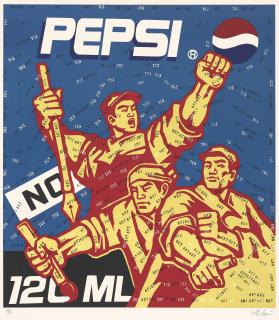 Wang Guangyi - Great Criticism Series: Pepsi