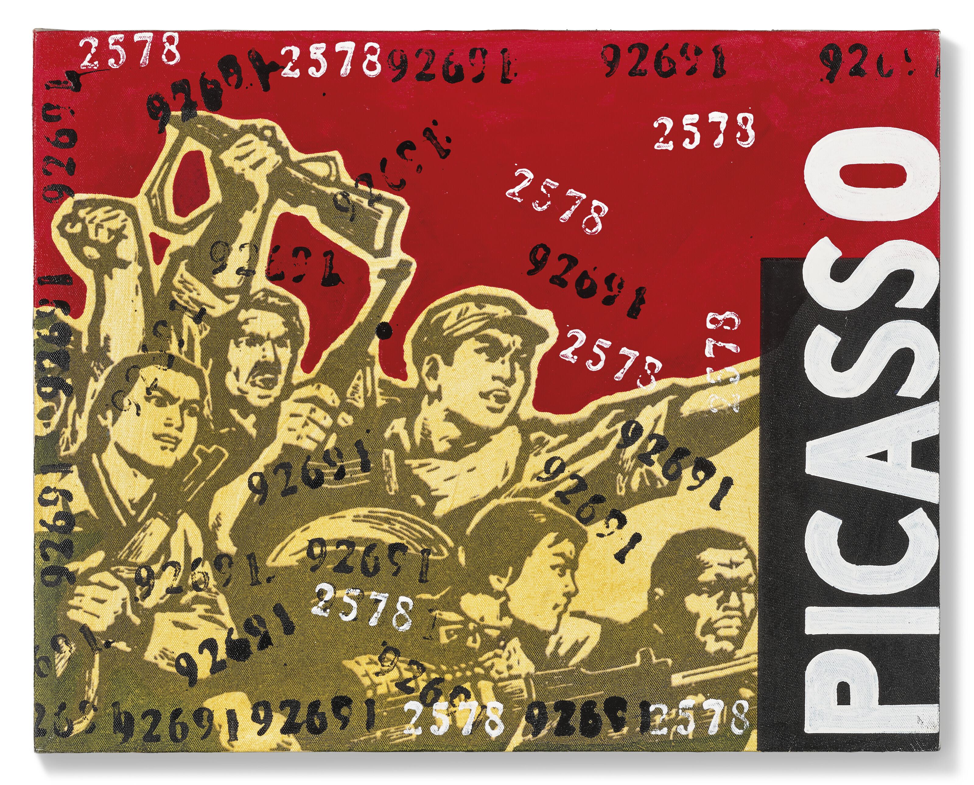 Wang Guangyi - Great Criticism Series: Picasso