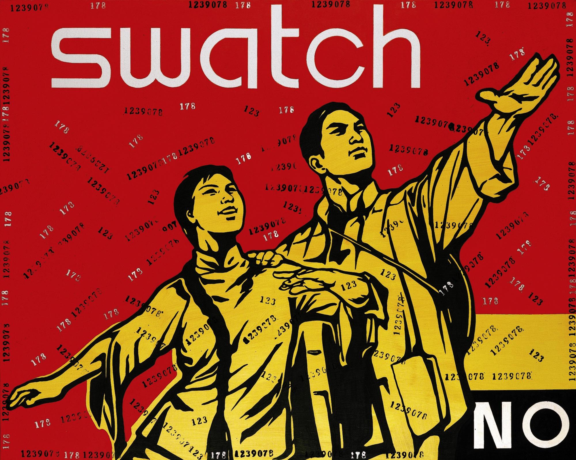 Wang Guangyi - Great Criticism Series: Swatch