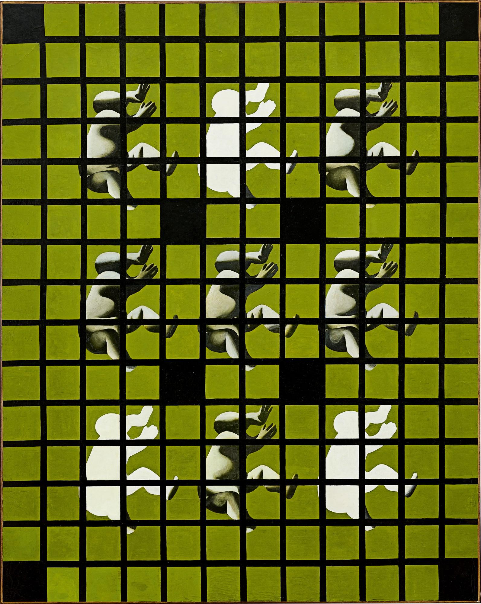 Wang Guangyi - Mass Produced Holy Infant: Green