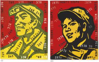 Wang Guangyi - The Belief (Two Works)