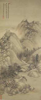 Wang Hui - Landscape After Dong Yuan