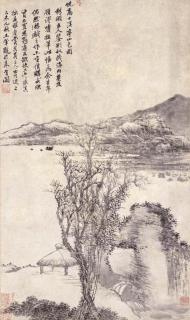 Wang Hui - Landscape After Ni Zan