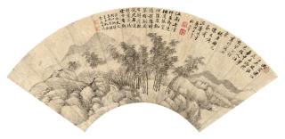 Wang Hui - Landscape after the Poem of Tang Yin