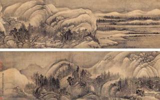 Wang Hui - Rain Clearing Over The Summer Mountains After Dong Yuan