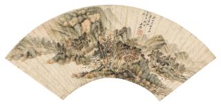 Wang Jian - Landscape After Ancient Master