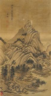 Wang Jian - Landscape after Dong Yuan