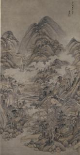 Wang Jian - Landscape After Huang Gongwang
