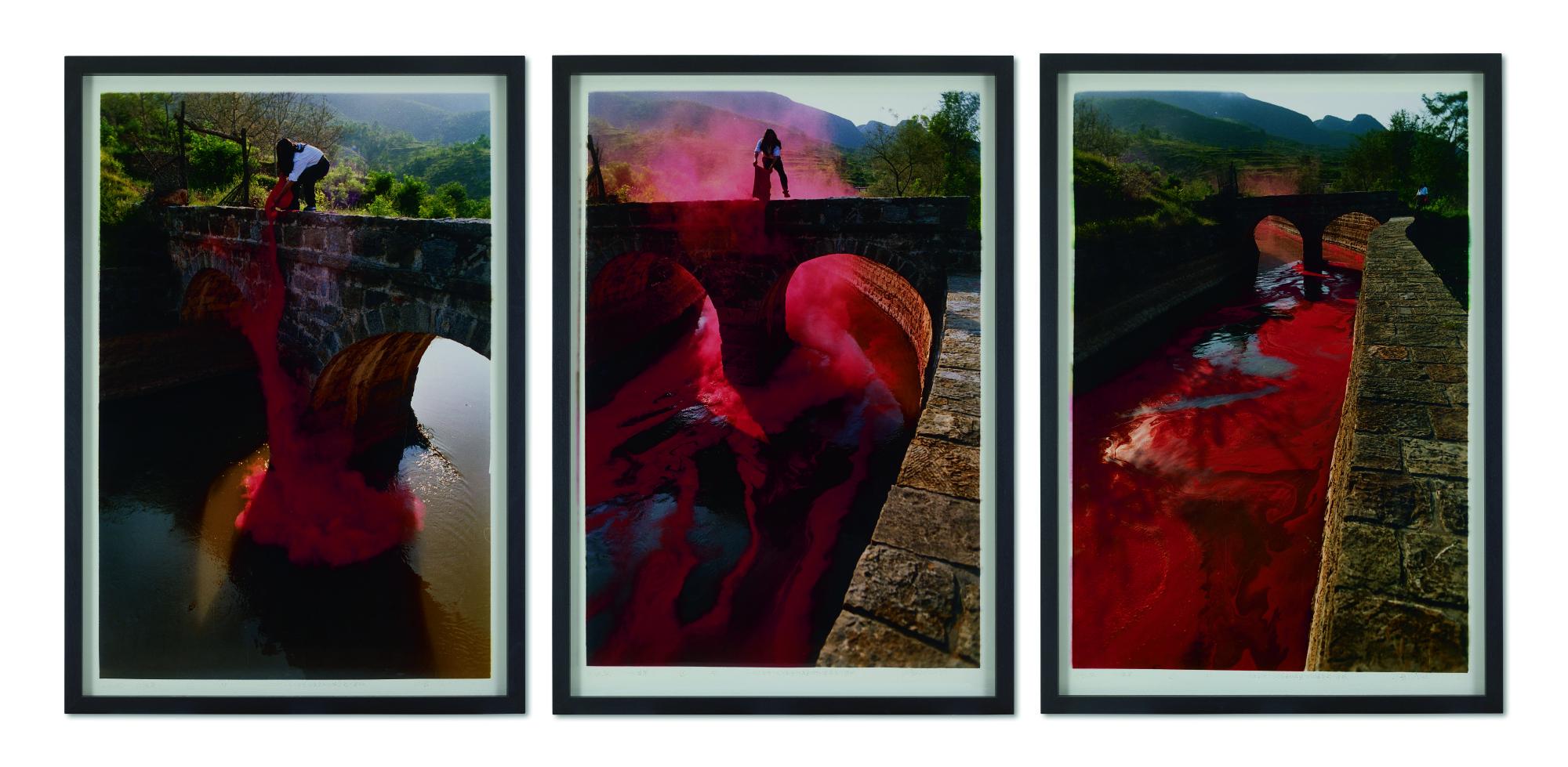 Wang Jin - Fighting The Flood: Red Flag Canel (Set Of Three)