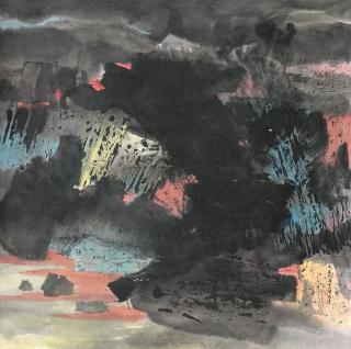 Wang Jiqian - Abstract Painting