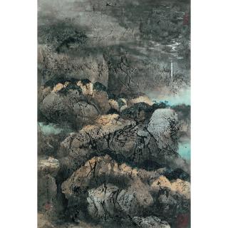 Wang Jiqian - Landscape - 1974