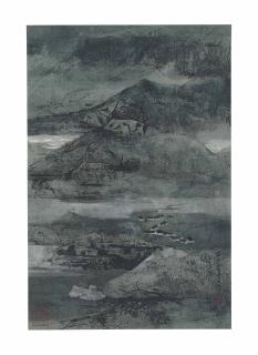 Wang Jiqian - Misty Mountains