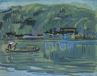 Wang Jiyuan - Fishing Boat