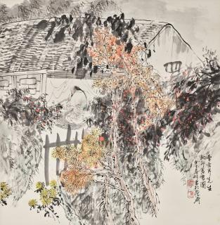 Wang Mingming - Cao Xueqin Writing A Book