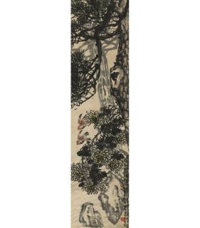 Wang Qingfang - Birds, Flowers, Trees of the four seasons, 1926