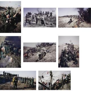 Wang Qingsong - Another Battle Series (Set Of Eight Works)