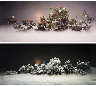 Wang Qingsong - Ethereal Beauty And Auspicious Snow (Two Works)