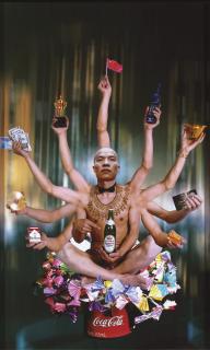 Wang Qingsong - Requesting Buddah No. 1