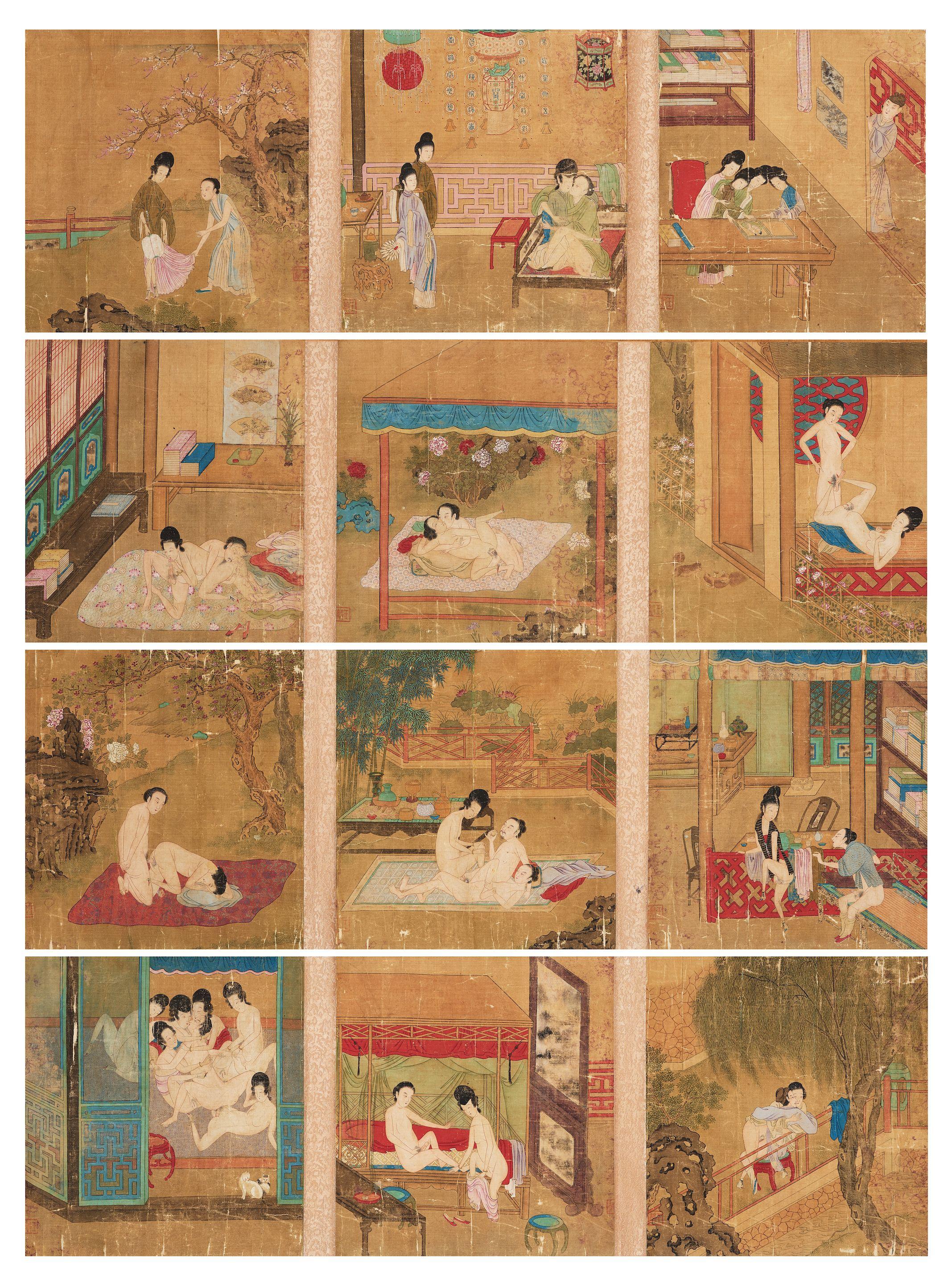 Wang Sheng - Erotic Paintings