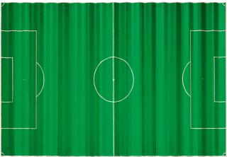 Wang Xingwei - Football Field (Quadruple)(Painted In 2003)