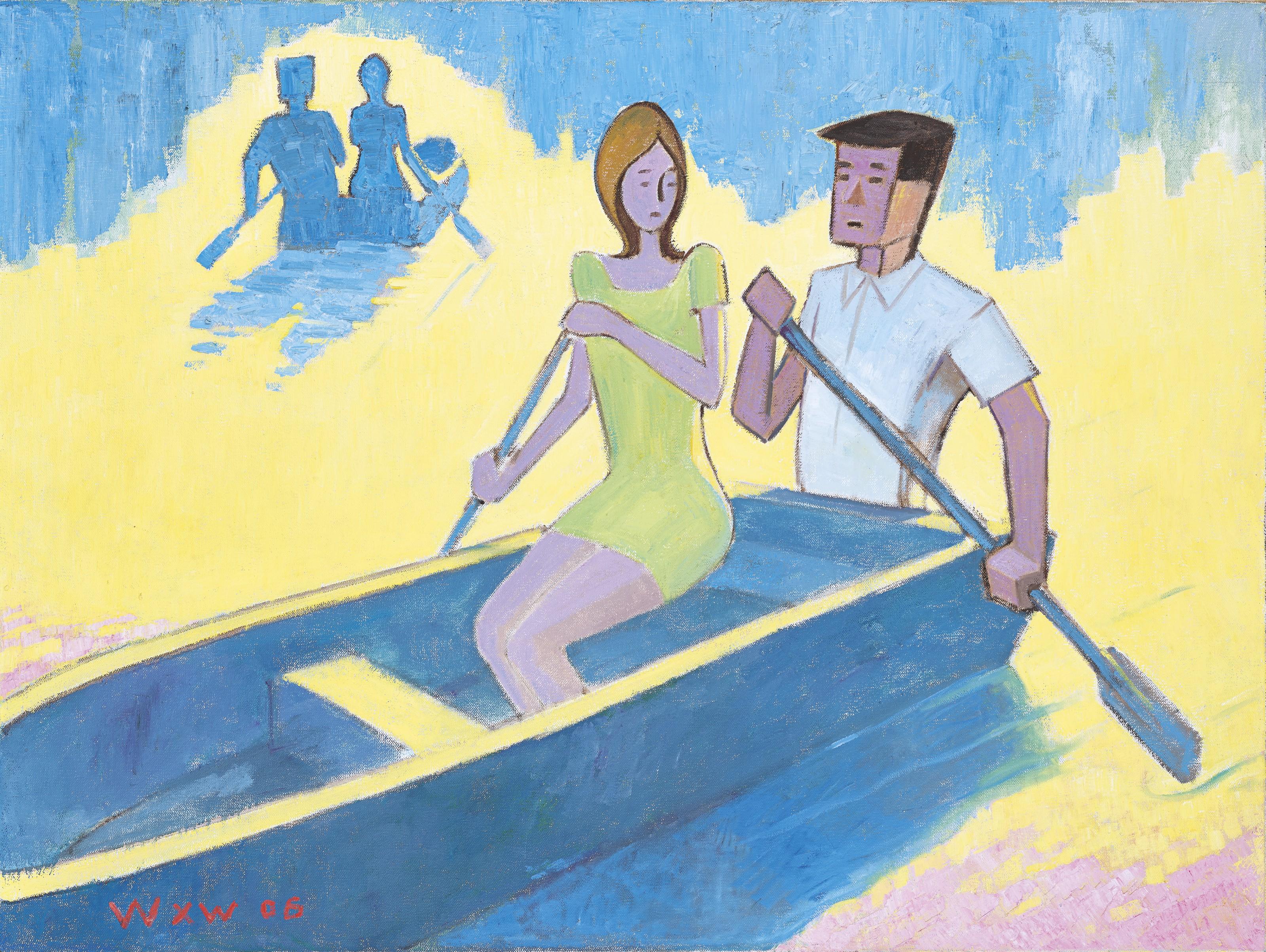 Wang Xingwei - Untitled (Medium Rowboat)