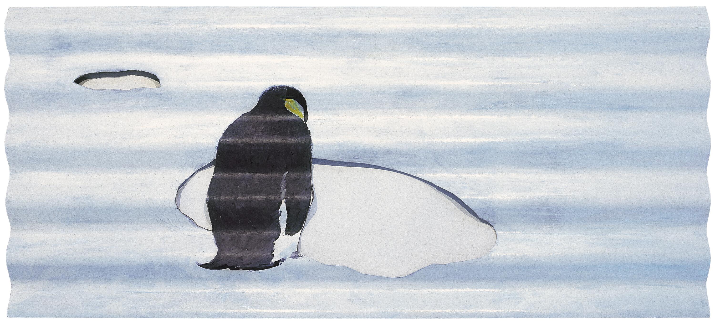 Wang Xingwei - Untitled (Penguin and Hole)