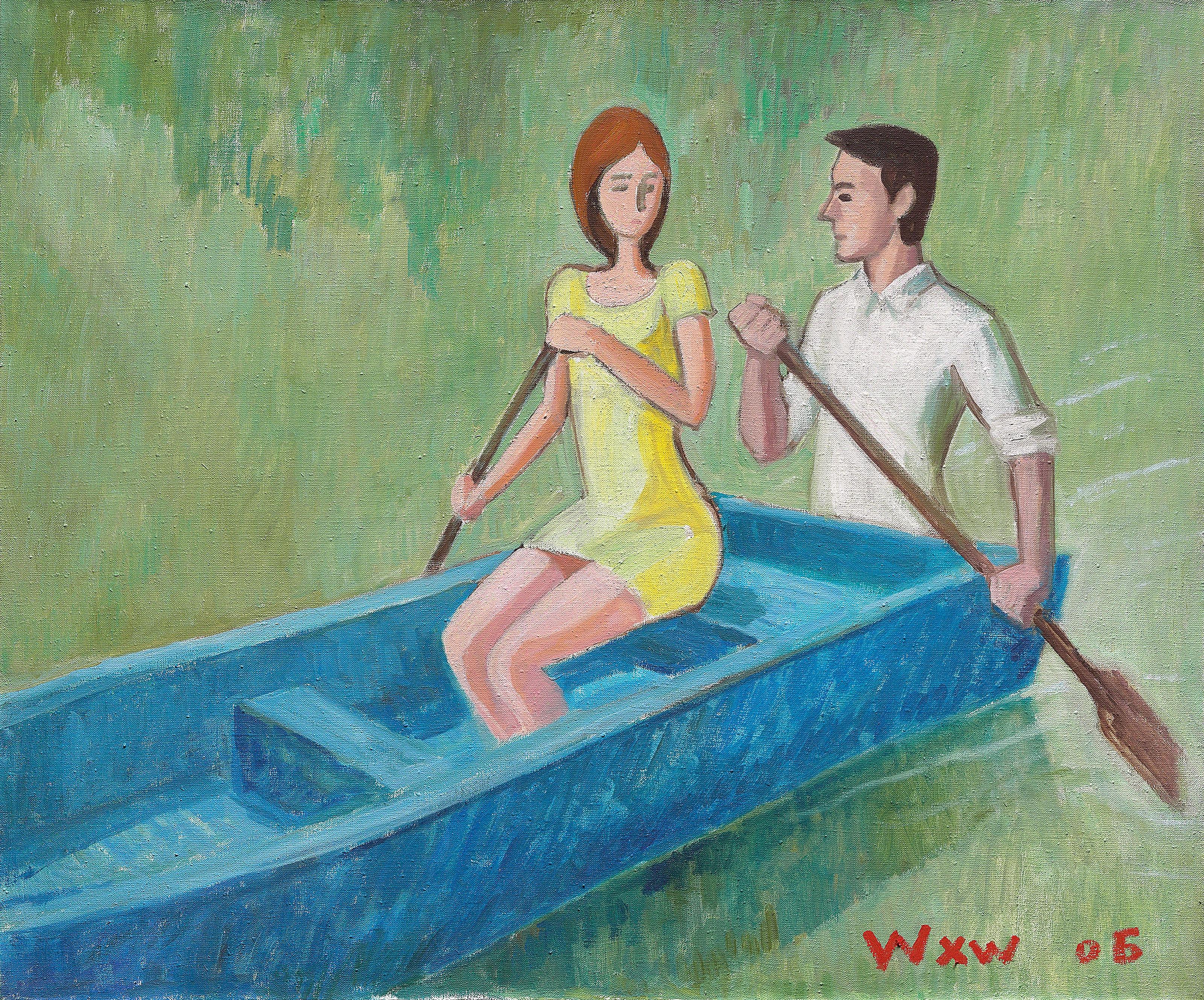 Wang Xingwei - Untitled (Small Rowboat)