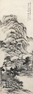 Wang Xuehao - Landscape After Wu Zhen