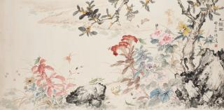 Wang Xuetao - Autumn Flowers