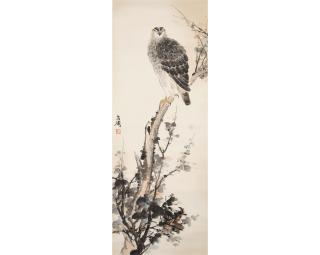 Wang Xuetao - Eagle on the Tree