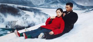 Wang Yidong - Happy Together No.2(Painted in 2003)