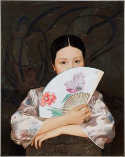 Wang Yidong - Spring Fan