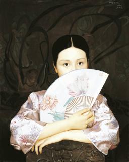 Wang Yidong - Spring Fan