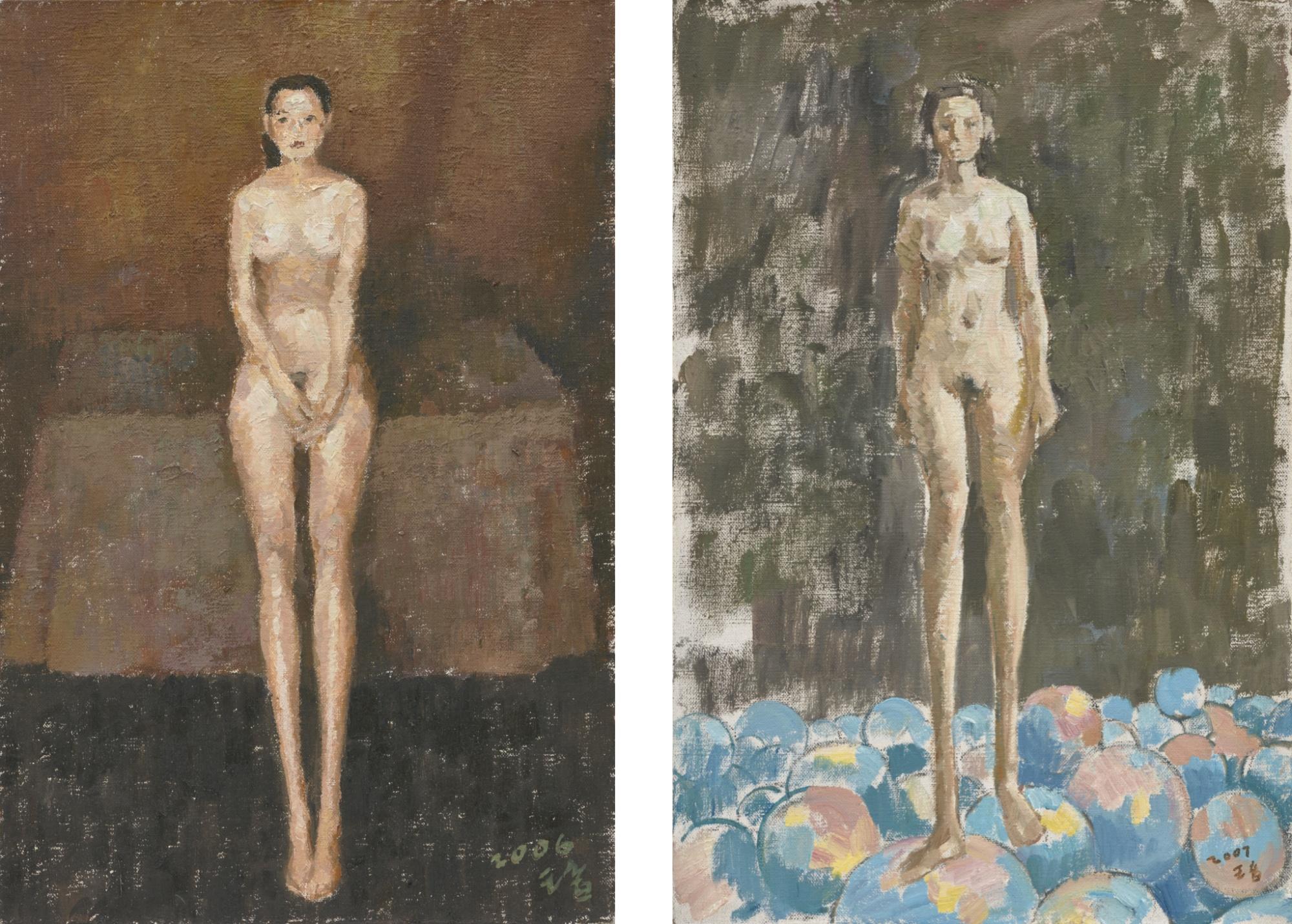 Wang Yin - Untitled (Two Works)
