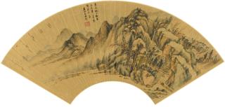 Wang Yuanqi - Landscape After Huang Gongwang