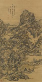 Wang Yuanqi - Landscape after Huang Gongwang