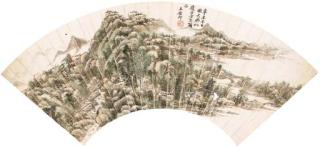 Wang Yuanqi - Landscape After Huang Gongwang
