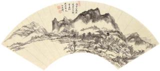 Wang Yuanqi - Landscape In Yuan Style