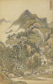 Wang Yuanqi - Landscapes After Five Dynasties, Song And Yuan Masters