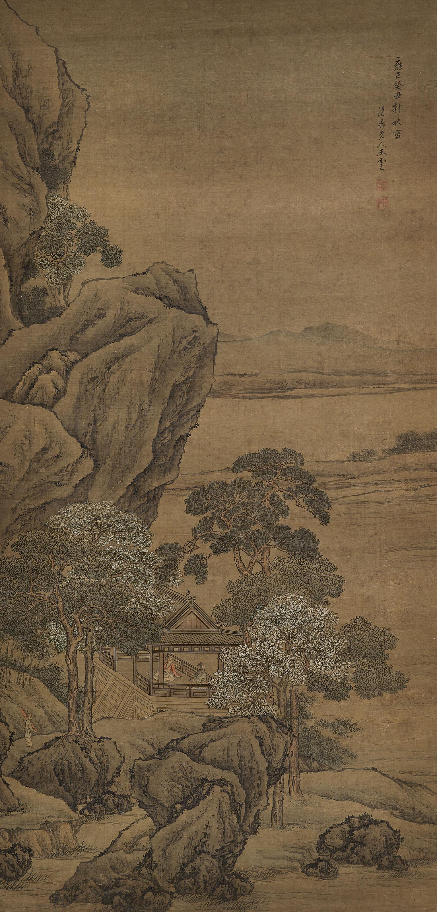 Wang Yun - Enjoying Coolness in the Early Autumn