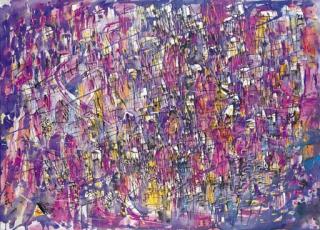 Wang Yunhe - Night scene of Hong Kong