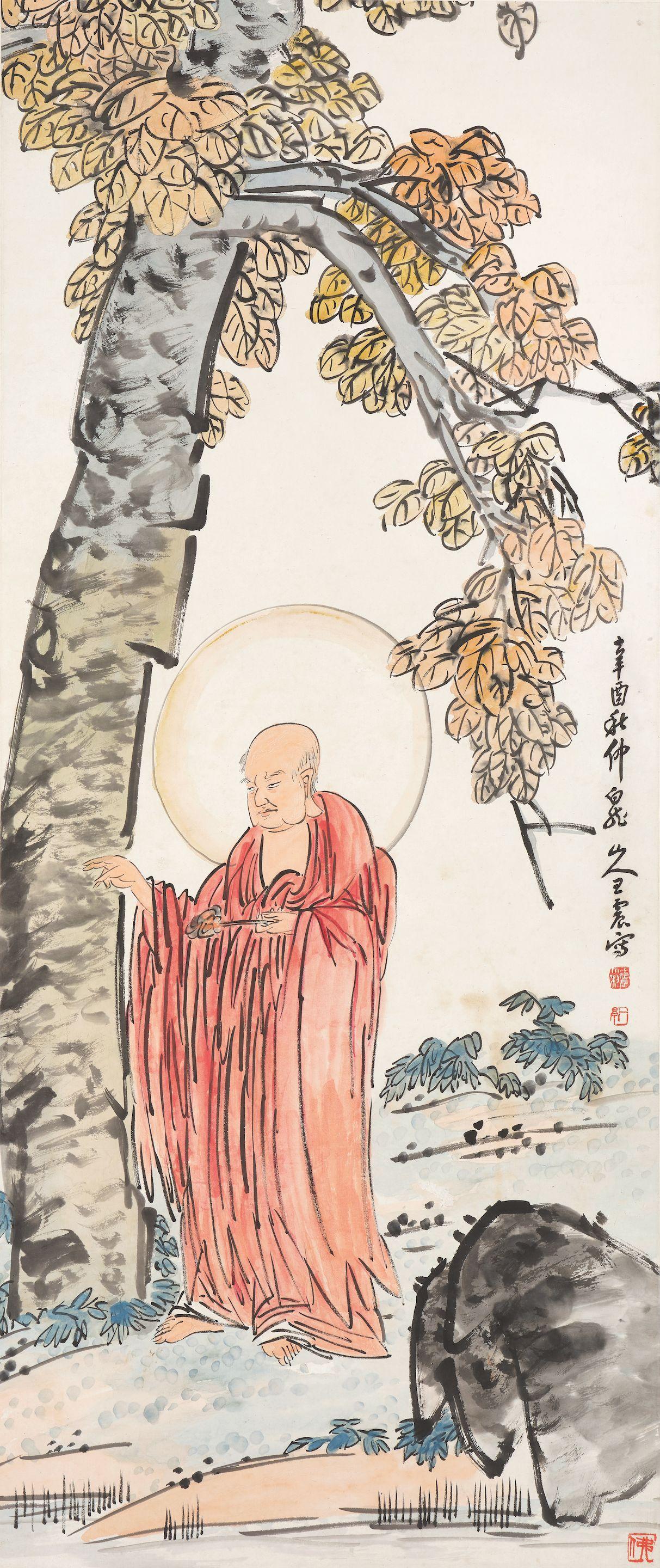 Wang Zhen - Buddha, 1921