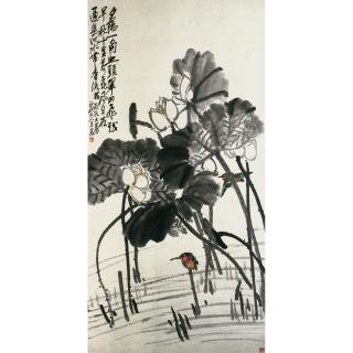 Wang Zhen - Lotus And Bird