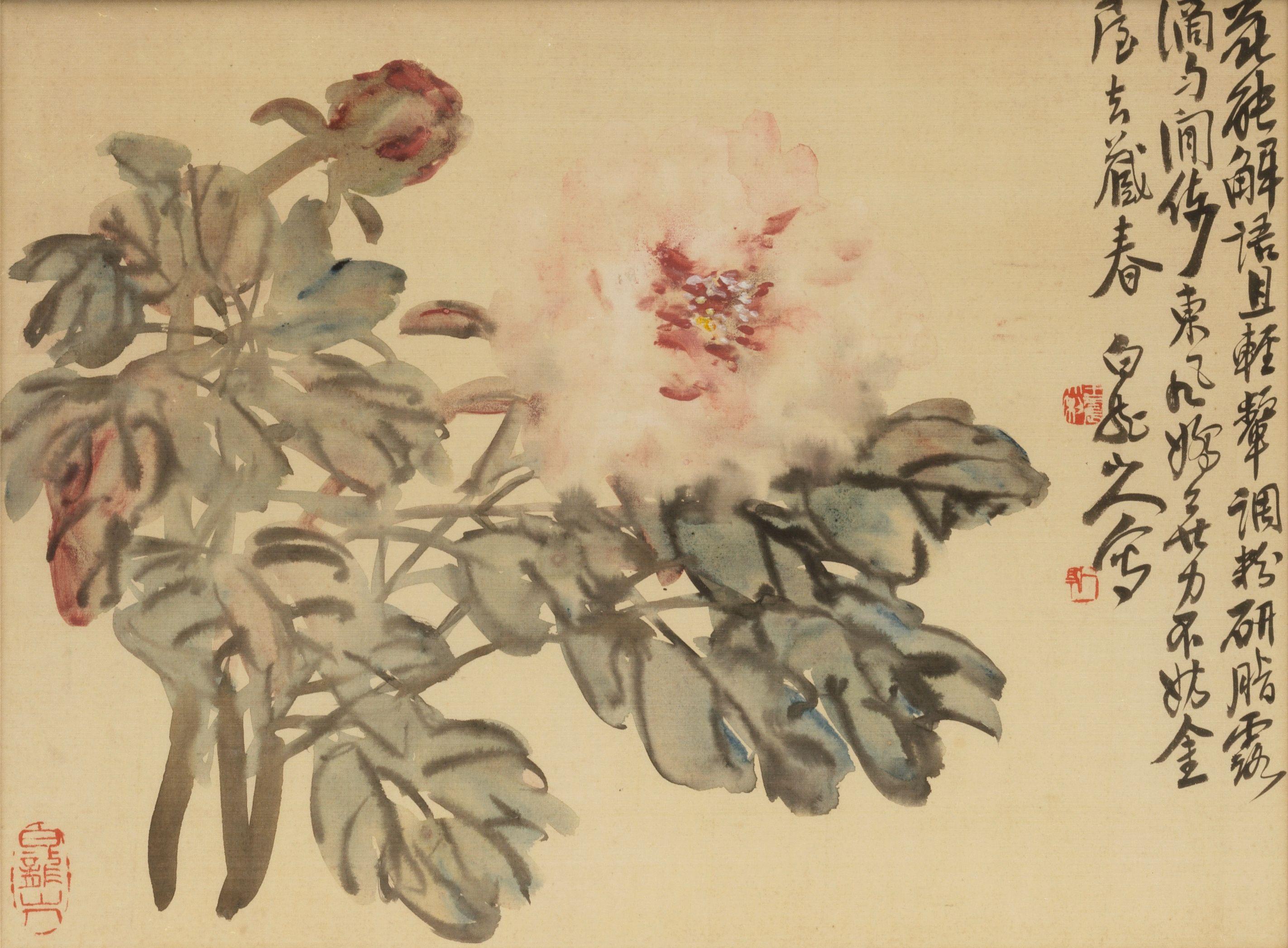 Wang Zhen - Peony