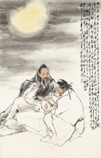 Wang Ziwu - Li Bai and Chao Heng
