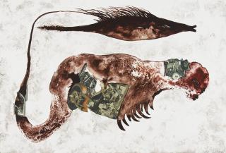 Wangechi Mutu - Fish Mother